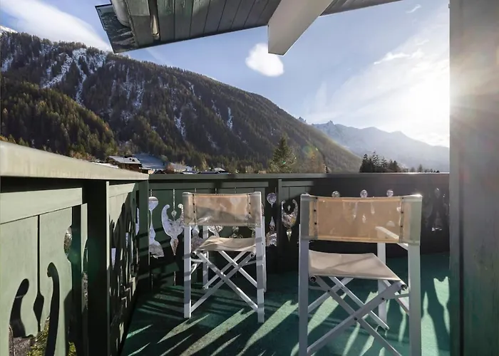 Petit Montana 2ch Vues Garage 5mn Grands Montets Appartement Chamonix